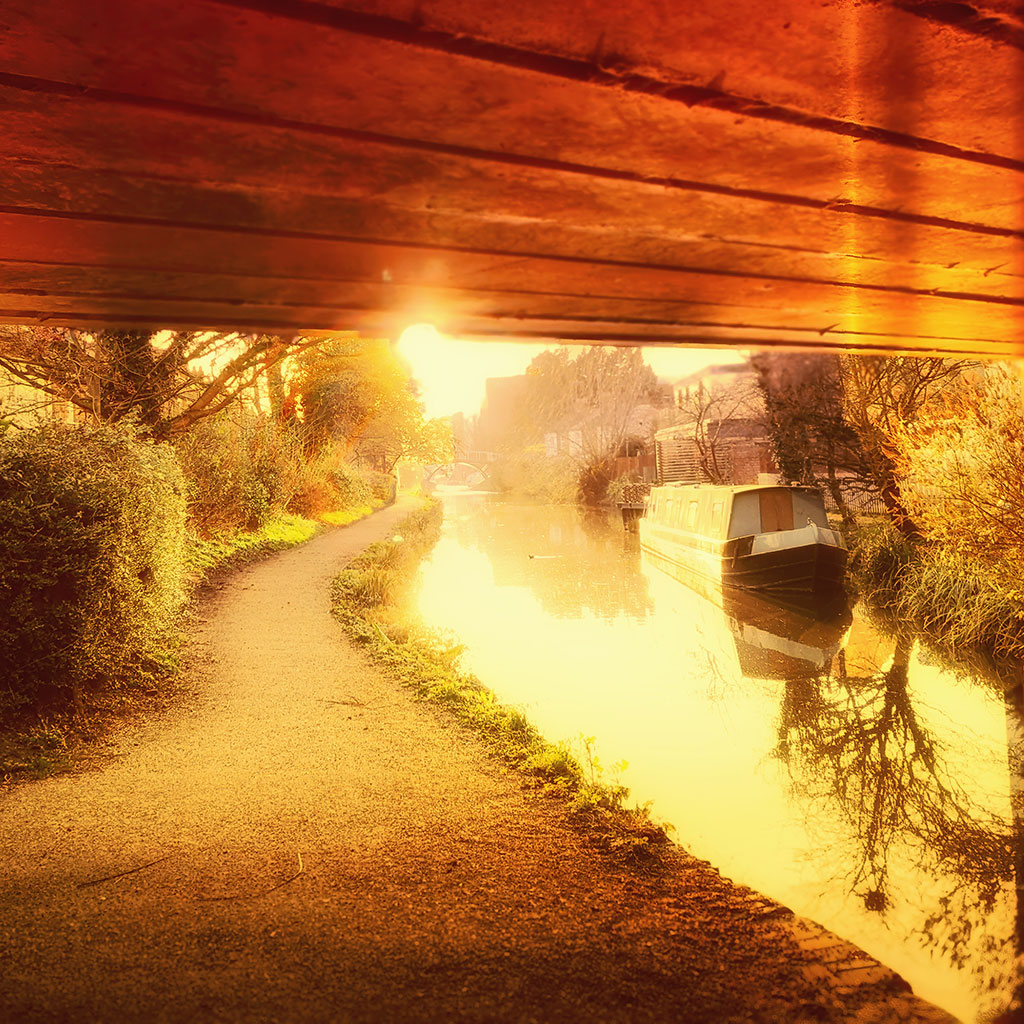 Aylesbury Canal sunrise