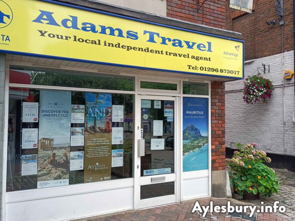Adam's Travel, Market St, Aylesbury